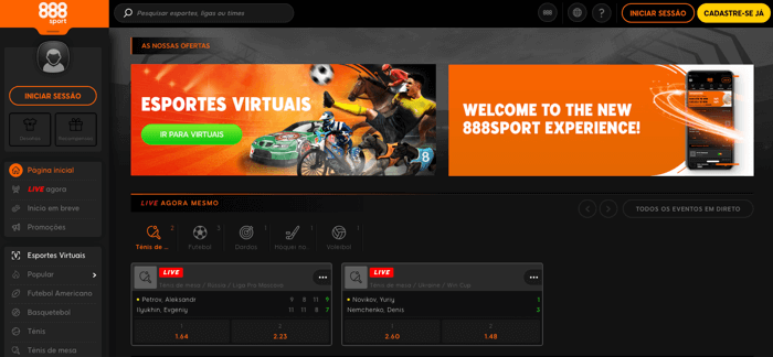 888 - Esportes virtuais